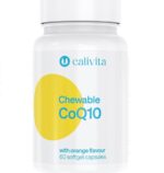 Coenzima Q10 Masticabila cu aroma de lamaie