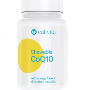 Coenzima Q10 Masticabila cu aroma de lamaie