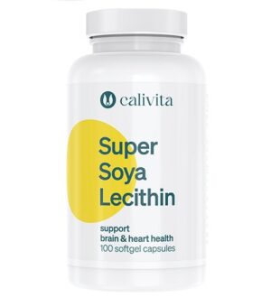 Super Soya Lecithin Calivita (100 Capsule Gelatinoase)