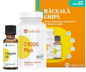 Pachet Raceala si Gripa ( Vitamina C 1000 Mg Plus si Oregano Oil)