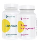 Pachet Antistres Calivita Rhodiolin si Stress Management