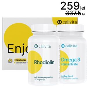 Pachet Promotional Rhodiolin, Omega 3 - Enjoy Life